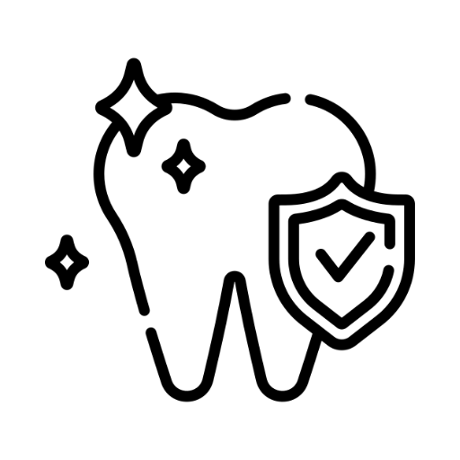 Stylized picture of a teeth