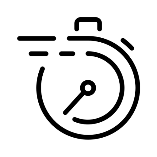 Stylized picture of a clock